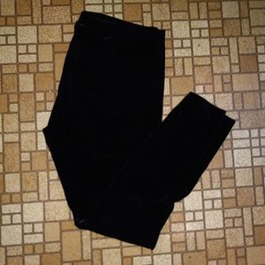 Women's velvet leggings size XL